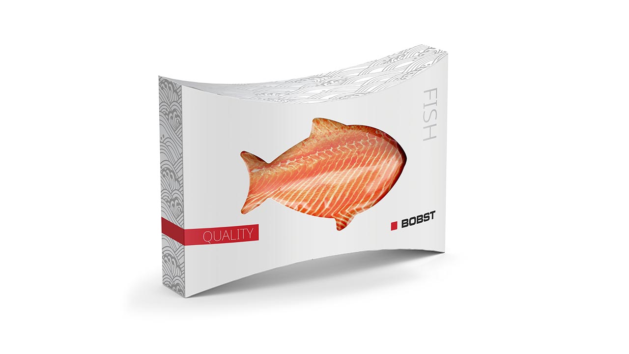 Food, Frozen Food, Frozen Fish, Folding Carton.Demo Packaging Gallery