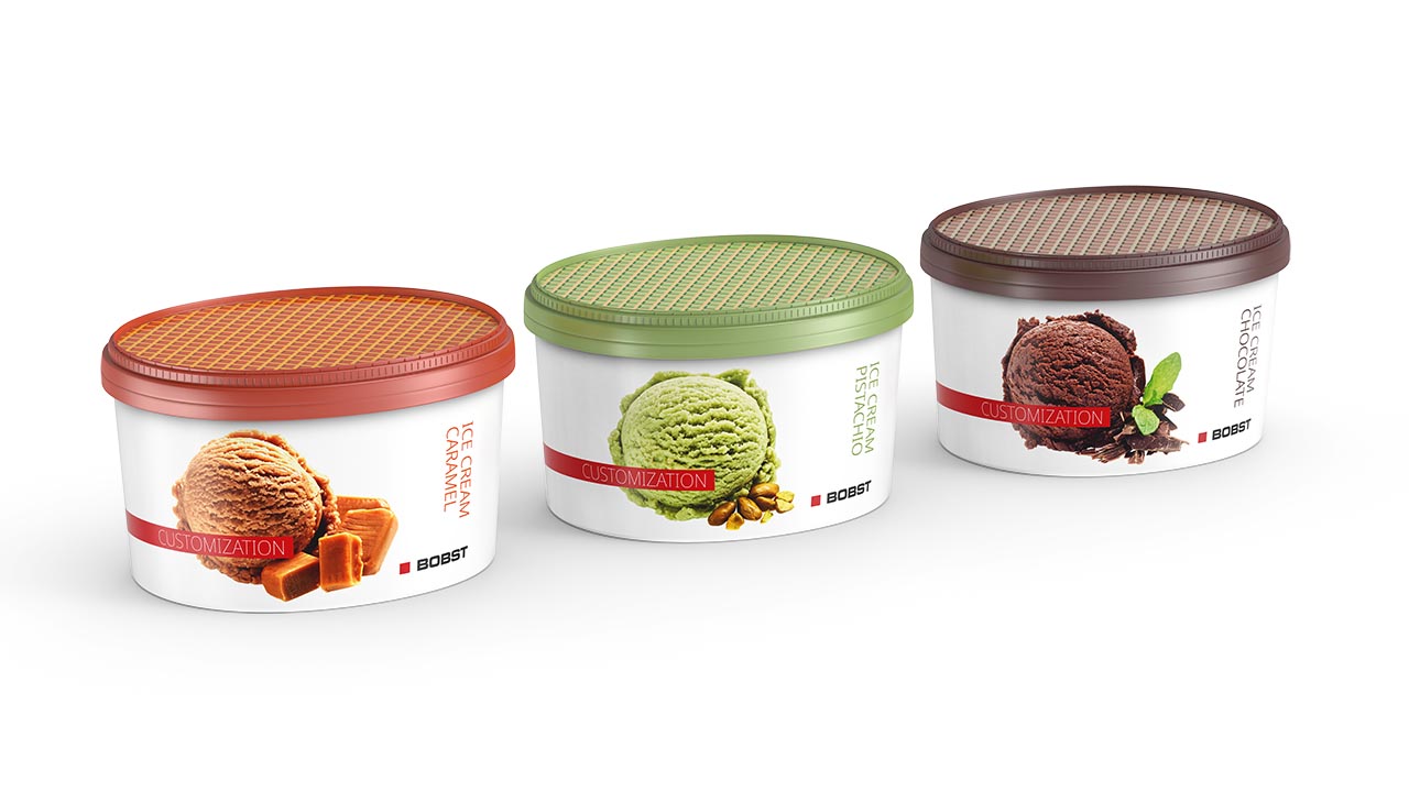 Food, Frozen Food, Ice Cream, Versioning. Demo Packaging Gallery