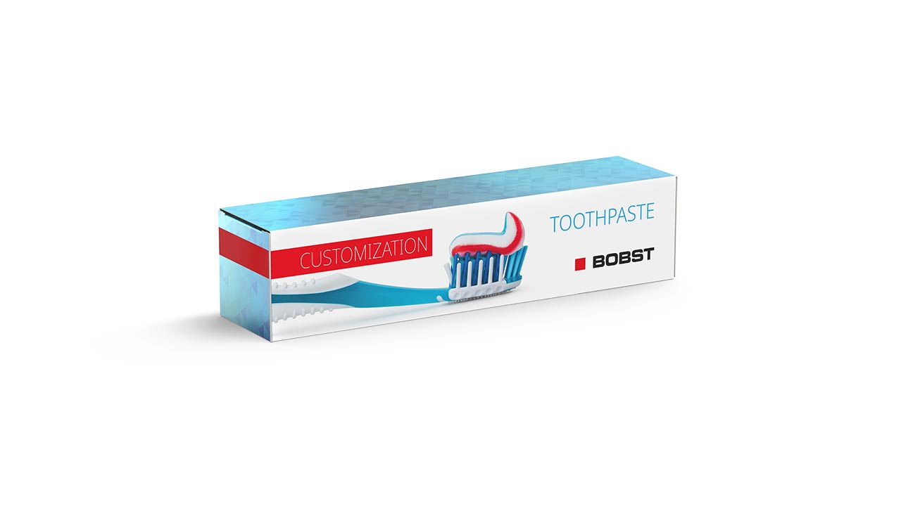 Personal Care, Healthcare, Toothpaste, Box. Demo Packaging Gallery