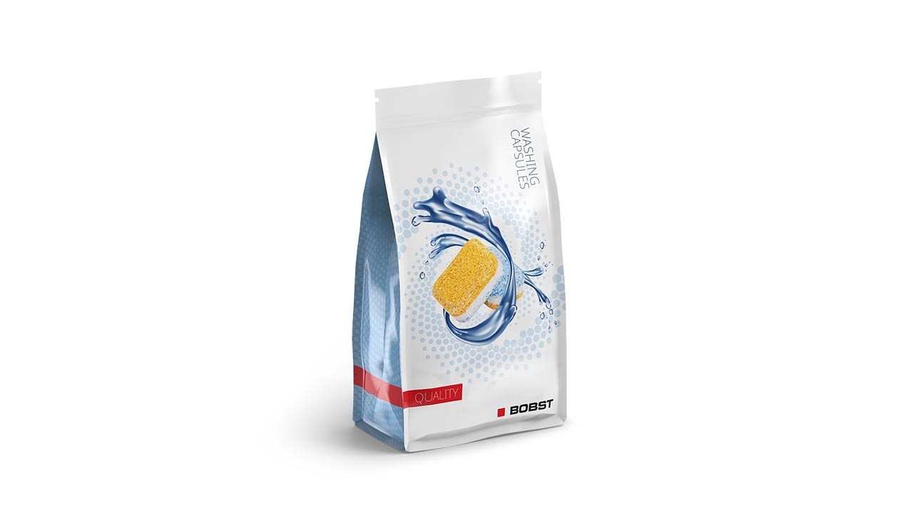Home & Office, Household and laundry, Washing Capsules, Label. Demo Packaging Gallery