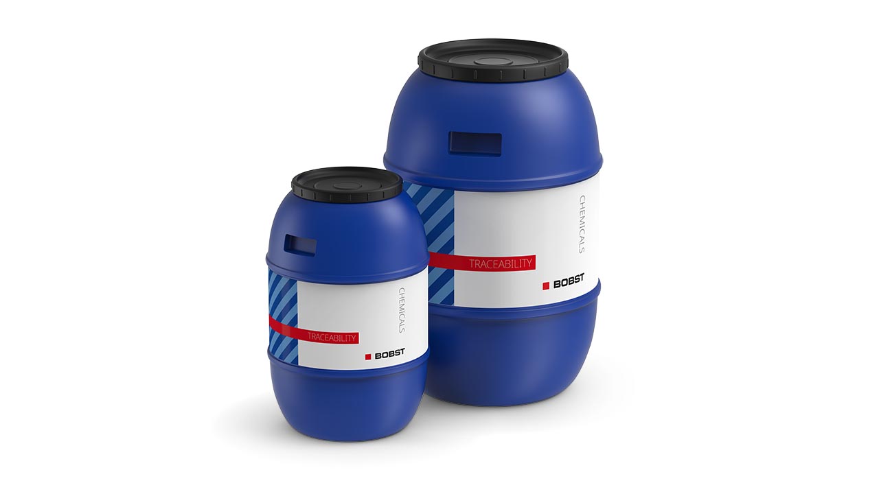 Industrial & Transit, Chemicals, Chemicals Barrel, Label. Demo Packaging Gallery