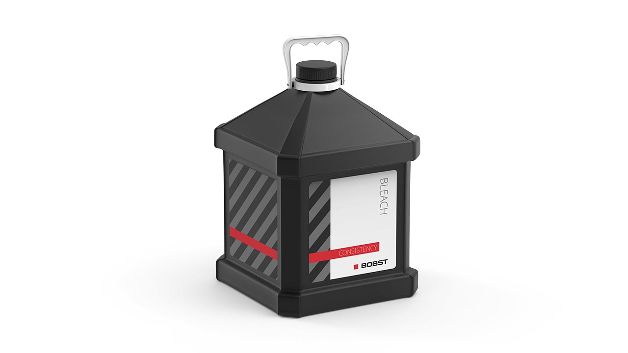 Industrial & Transit, Chemicals, Bleach, Label. Demo Packaging Gallery
