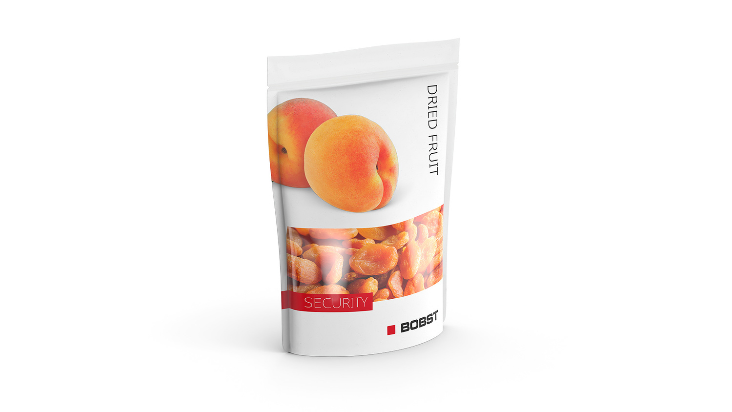 Dried fruits stand up pouch