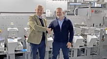 Jordi Pedrals Commercial Department at Feimar and CEO de Graforsa Sig. Carlos Leis