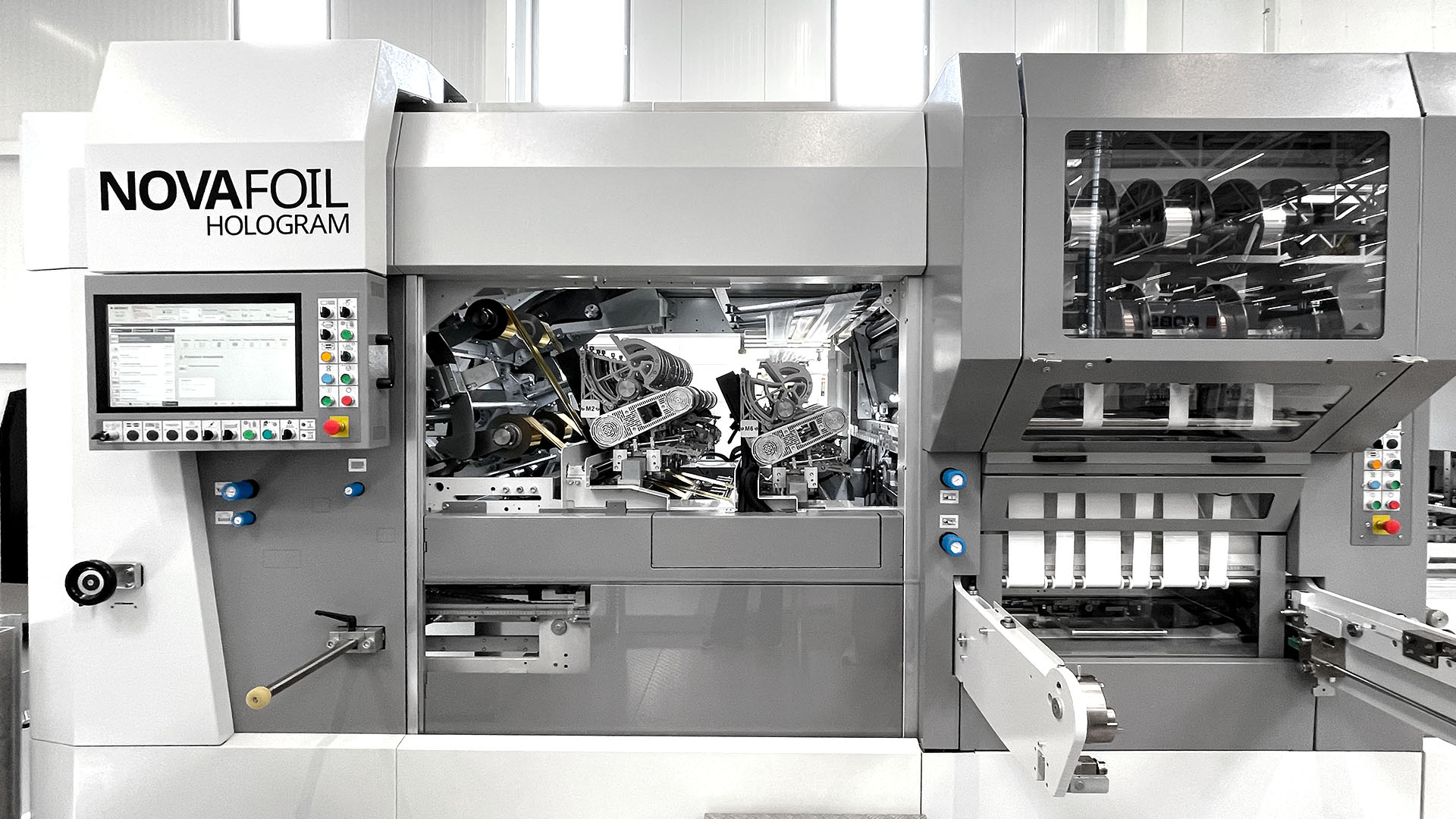 NOVAFOIL 106 H - Hot foil stamper - Overview | BOBST